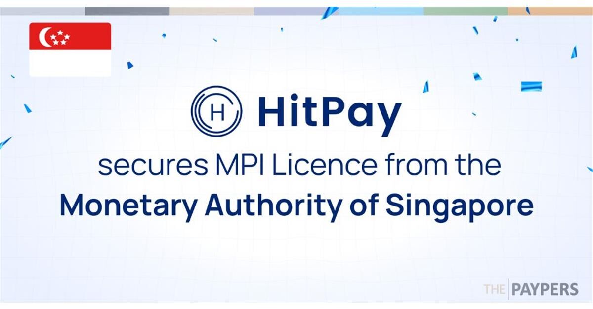 HitPay has announced that it received a Major Payment Institution (MPI) licence from the Monetary Authority of Singapore (MAS).  